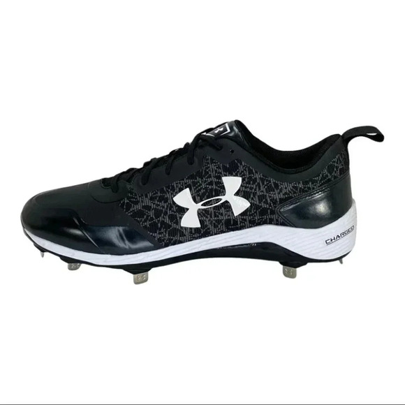 Under Armour Yard Low Top Medium Width Mens Baseball Cleats - Picture 2 of 14